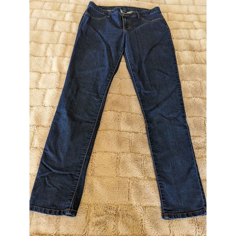 Calvin Klein Jeans Women Dark Wash Legging Denim Slim Fit Size 31/12